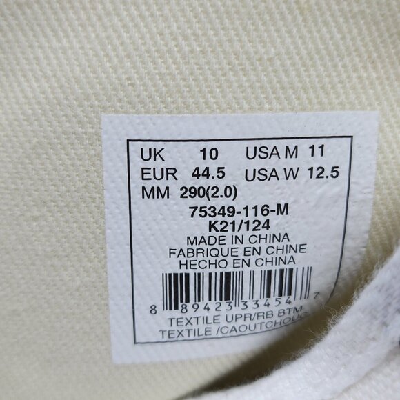 Palladium Pampa Hi Originale Canvas Boot Size 11, High Top Shoes, Star White - Picture 10 of 10